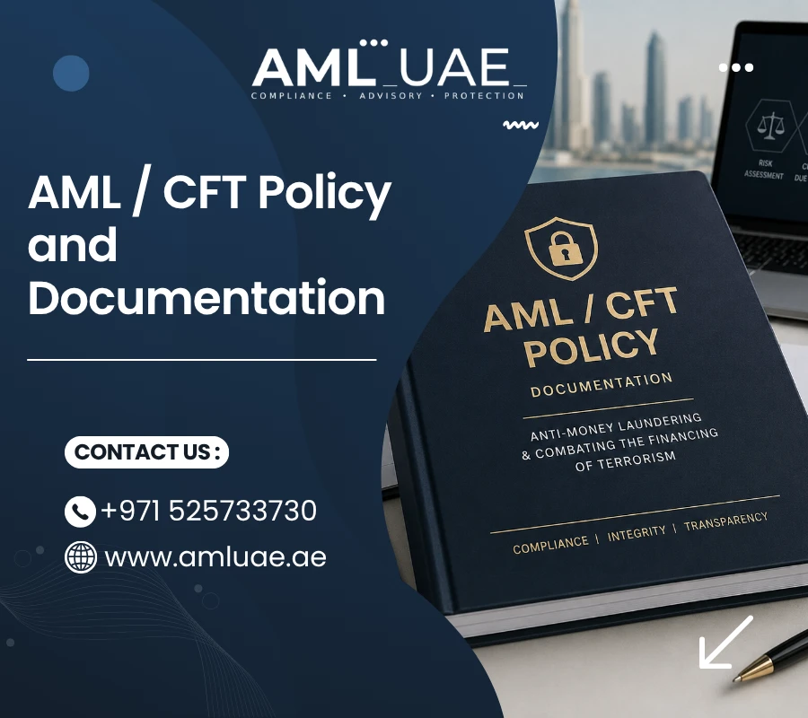 AML CFT policy documentation UAE